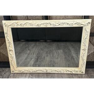 Carolina Mirror Company Mirror French Provincial Floral Shabby Chic Finish